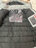 京东京造【进口极寒95鹅绒服】羽绒服男外套女冬季新款中长款 冰川灰 M 实拍图