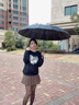 小米之家生态链同款全自动60骨雨伞折叠伞女学生大号防晒晴雨两用太阳伞 简约黑【60骨全自动】 实拍图