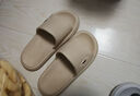 三利拖鞋女夏室内家居浴室洗澡防滑eva不臭脚情侣凉拖男 咖色 42/43 实拍图