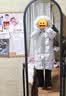 茵曼（INMAN）2026冬季女装新款高充绒量白鸭绒连帽毛领羽绒服长款外套大衣上衣 雅典灰 XL 实拍图