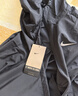 耐克NIKE男春秋轻盈梭织连帽夹克 防风拒水 运动休闲BV4871-010黑色XL 实拍图