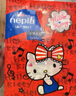 妮飘（Nepia）手帕纸 3层10抽*36包hello kitty凯蒂卡通无香印花小包纸巾便携装 实拍图