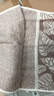金号毛巾家纺 3A抗菌A类纯棉吸水洁面巾 洗脸毛巾棕色系  70*34cm/条 实拍图
