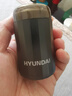 HYUNDAI韩国剃须刀电动男士原元石mini迷你便携款式刮胡刀单头剃胡须刀小钢炮车载中秋礼物实用送男友父亲 元石mini黑六叶款-【六个刀头】普通装 实拍图