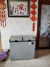 东之开立双温冰柜商用冷藏冷冻两用冰柜家用大容量双开门速冻冰箱一级能效卧式冰柜 双温BCD-117L电子减霜款 117L 实拍图