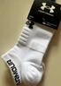 安德玛（Under Armour）袜子船袜【3双】篮羽毛球运动袜男女跑步薄款防臭毛巾短棉袜 实拍图