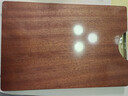 京东京造 菜板 砧案板切菜家用双面实木抗菌 【乌檀整木】40*27*2.5cm 实拍图