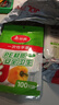 美丽雅 一次性手套100只食品用抽取式塑料pe加厚防漏家用厨房透明薄膜 实拍图