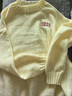 玺物半高领毛衣男春秋冬季加绒加厚套头线衣潮牌宽松打底针织衫外套 白色 3XL -建议150-160斤左右 实拍图