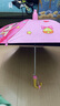 儿童雨伞男孩女孩上学专用晴雨两用防晒遮阳长柄伞幼儿园自动 喵喵公主-大号【赠防水套】 实拍图