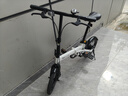 BAICYCLE超轻电助力自行车时尚代步三折叠便携锂电池电动单车小型校园通勤 F1月光白丨全新上市丨超轻三折叠 实拍图