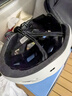 京东京造 自行车头盔骑行头盔磁吸风镜山地公路车安全帽ZX21米白 实拍图