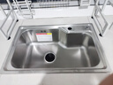 华帝（VATTI）304不锈钢水槽单槽 拉丝不锈钢洗菜盆厨房洗碗盆-以旧换新 实拍图