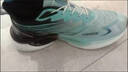 里奇.乔丹   RICKY JORDAN运动鞋男秋冬季鞋子旋转纽扣跑步鞋初中学生超轻减震网面透气男鞋 浅蓝-透气飞织 42 标准鞋码 实拍图