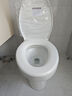 恒洁（HEGII） 马桶家用节水防臭虹吸式大冲力全管道施釉坐便器包安装 【小户型优选】一级水效516 400mm 实拍图