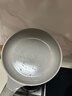 红厨陶瓷平底锅不粘锅小煎锅家用煎蛋煎牛排专用电磁炉锅26cm灰色 实拍图