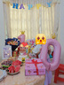 多美忆生日场景布置女孩数字生日气球道具氛围布置儿童派对装饰粉色0 实拍图
