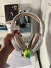 漫步者（EDIFIER）K750W 头戴式蓝牙无线耳返耳机 背诵跟读沉浸式学习网课专用降噪耳麦 音乐耳机 云岩白 实拍图