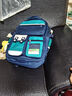 靓宝宝儿童书包男孩一到三到六年级男童小学生2025新款减负护脊双肩包二 大号绿色+文具盒(3-6年级) 实拍图