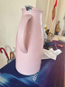 JEKO&JEKO保温壶家用热水瓶暖水壶宿舍大容量开水瓶玻璃内胆 1.6L浅粉色 实拍图