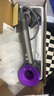 艾沃得高速无叶吹风机家用负离子大功率不伤发德国大风力风筒发廊电吹风速干低噪音便携护发养发恒温 亮紫色（单风嘴） 实拍图