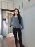 笙格儿德绒秋裤女加绒打底裤春薄绒裤内穿大码紧身线裤保暖裤子女秋冬季 黑色 L(95-115)斤 实拍图