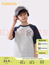 巴拉巴拉童装儿童短袖T恤男童上衣中幼童女童2025夏速干208225117208 实拍图
