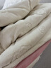 名创优品（MINISO）雕花牛奶绒被子 秋冬被空调被芯棉被加绒加厚冬被200x230cm6斤 实拍图
