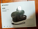 山水（SANSUI）W90S 蓝牙耳机不入耳开放式 骨传导概念无线耳夹式夹耳 运动跑步通话降噪 适用于苹果小米华为 黑 实拍图