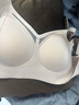 夏.娃.之.秀乳胶内衣女士小胸聚拢侧收乳防下垂粉底液透气无痕调整型隐形文胸 裸肤色 【非海绵乳胶杯+有型上托】 M 75ABC(建议80-105斤) 实拍图