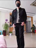 工装夹克男士黑色牛仔外套男韩版潮流宽松春季牛仔衣ins火春秋 黑色-一木森-L03 4XL  【建议175-190斤】 实拍图