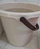 五月花水桶洗衣泡脚洗澡桶19L 2只装 耐用加厚清洁塑料手提水桶多用桶 实拍图