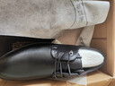 宜驰（EGCHI）皮鞋男士商务休闲正装英伦耐磨舒适通勤鞋子男 1618 黑色 39 实拍图