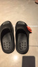 李宁（LI-NING）运动拖鞋男女四季情侣一字拖鞋家居洗澡海边防滑防异味外穿拖鞋 实拍图