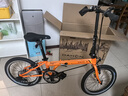 大行（DAHON）经典P8折叠自行车成人20英寸8速男女式通勤运动单车KBC083 橙色【经典版】 实拍图