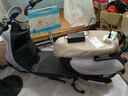 永久电动摩托车 老国货复古踏板长续航智能解锁通勤代步电动车60V20Ah【小龟系列 岩息灰】 实拍图