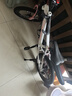 凤凰山地自行车男女变速山地车碟刹青少年儿童自行车学生单车 星际 粉白【变速+三刀轮】 18寸【适合120-155cm】 实拍图