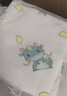 婧麒（JOYNCLEON）新生婴儿包单初生宝宝产房纯棉襁褓裹布包巾包被四季款用品 小龙人【锁边-精梳纯棉】 85*85cm 实拍图