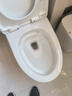 九牧（JOMOO）马桶家用虹吸式暴风大冲力大管径畅排抗菌座圈一级水效抗菌坐便器 【双漩暴风】大管径畅排11368KB 400mm 实拍图