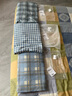 雅鹿 纯棉被套200x230cm单件全棉双人家用床单被罩加厚磨毛床上四件套 小蓝格【100%纯棉 亲肤裸睡】 180*220cm【被套单件】 实拍图
