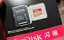 闪迪（SanDisk）128GB TF(MicroSD)内存卡 4K极速金卡A2 V30 U3行车记录仪 运动相机无人机 监控存储卡 读190MB/s 实拍图