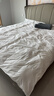皮尔卡丹 暖绒抗菌 100%羽毛被加厚被子 双人冬被 6斤 200*230cm 白色 实拍图