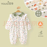 优奇女宝宝秋季外出服连体衣周岁洋气新生婴儿衣服超萌长袖哈衣爬爬服 实拍图