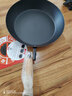 京东京造 平底锅 煎锅无涂层煎蛋牛排烤盘早餐平底燃气【进口极铁】28cm 实拍图