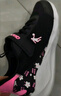 乔丹女童跑步鞋大童春秋季运动鞋儿童密网童鞋 黑色/氢气粉39 实拍图