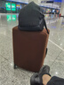 班哲尼 拉杆箱旅行箱保护套弹力行李箱套防尘雨罩加厚耐磨托运套 咖啡色适用26英寸27英寸28英寸29英寸拉杆箱 实拍图