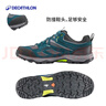 迪卡侬（DECATHLON）徒步鞋户外登山鞋防水防滑运动鞋透气徒步鞋子ODS MH100低帮 男款-墨绿色 43 实拍图