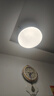 四季沐歌（MICOE）风扇灯LED吊扇灯隐形扇叶简约遥控调光灯具 简白-81瓦普瑞光一级能效 实拍图