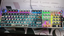 狼蛛（AULA）F3020机械键盘热插拔有线电竞游戏办公电脑108键全键无冲RGB灯效自定义宏编程台式机笔记本外设 灰迹漫岛 青轴【声音脆/手感佳】 实拍图
