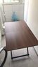 麦芽图图可折叠餐桌小户型家用简易饭桌吃饭桌子出租房屋户外便携桌椅组合 【加长】深木100*60*74 实拍图